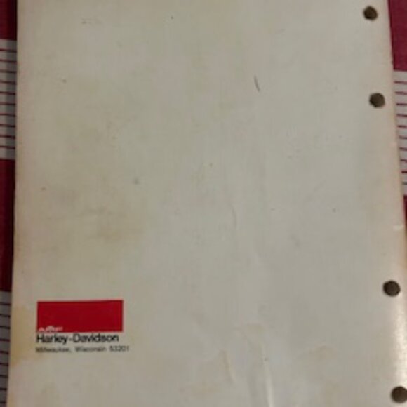1941-1978 AMF/Harley Davidson Parts Catalog Issued Oct.1977 - Picture 6 of 13